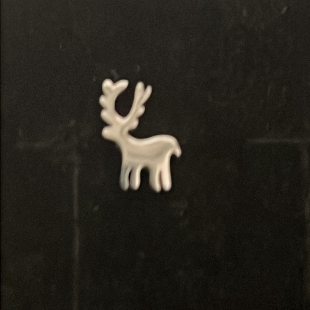 NWT 2 for $5 CHRISTMAS TREE REINDEER STUD EARRINGS B22 - Picture 2 of 6